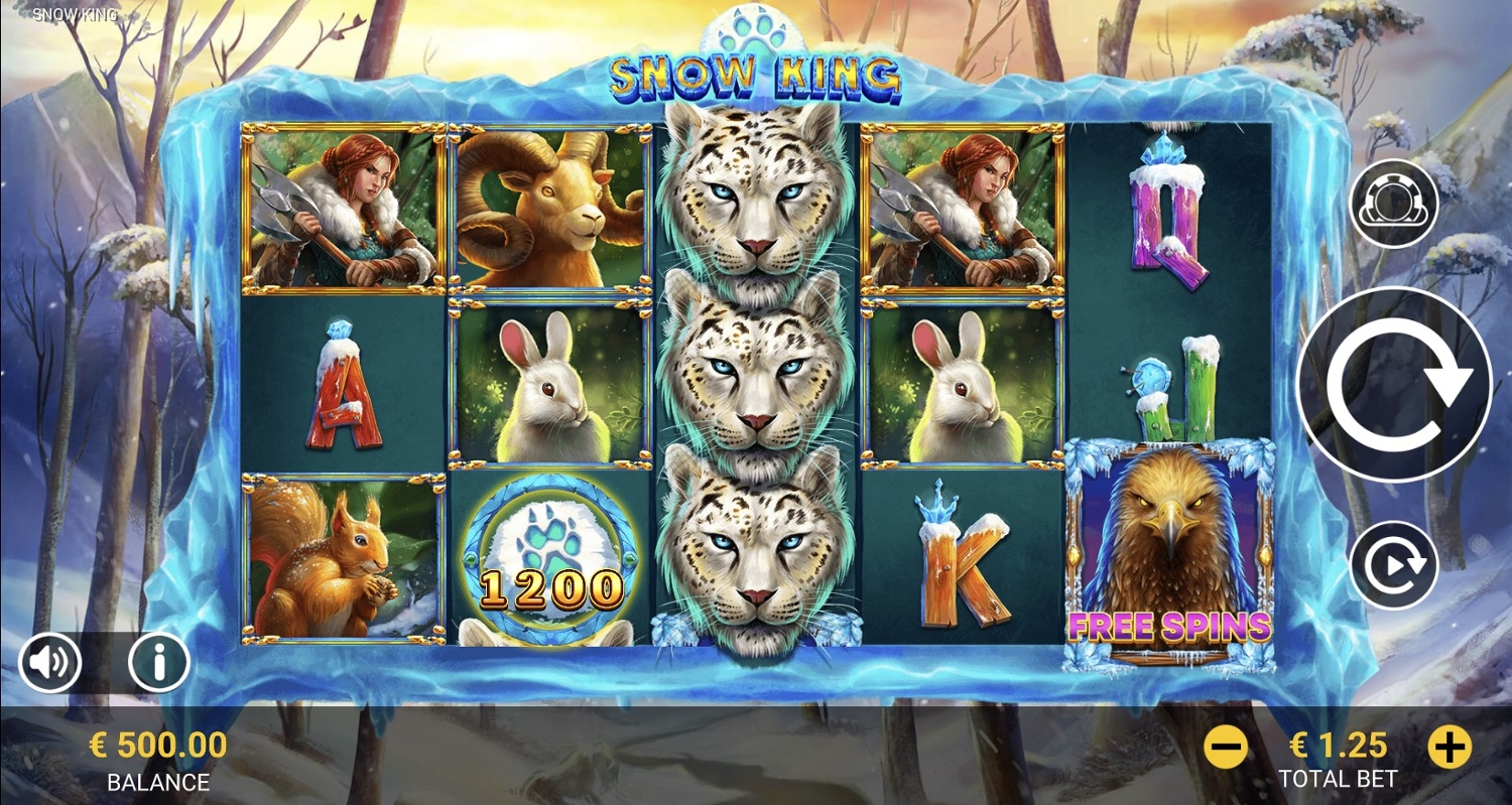 Snow King Slot Gameplay