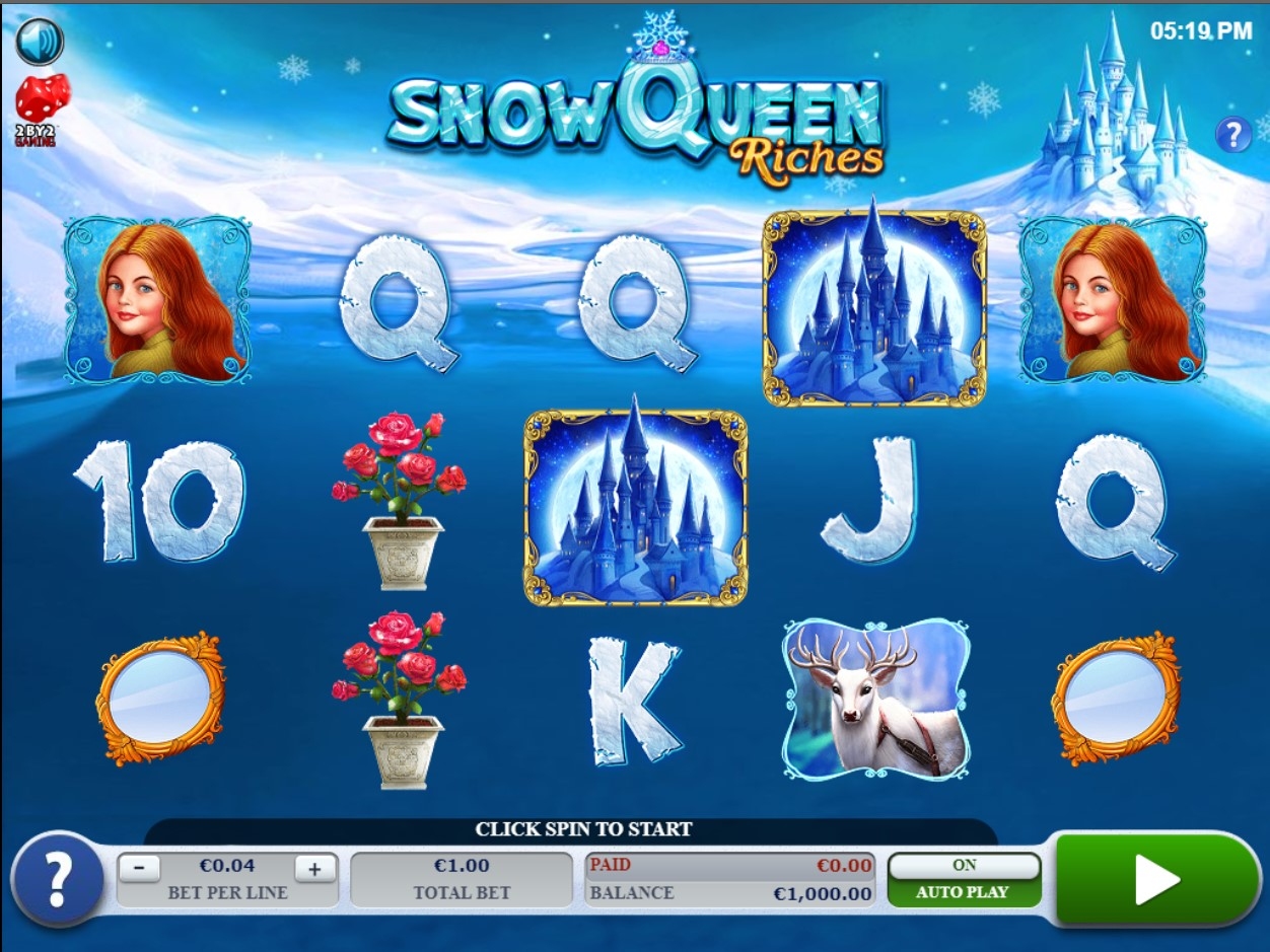 Snow Queen Riches Slot Gameplay