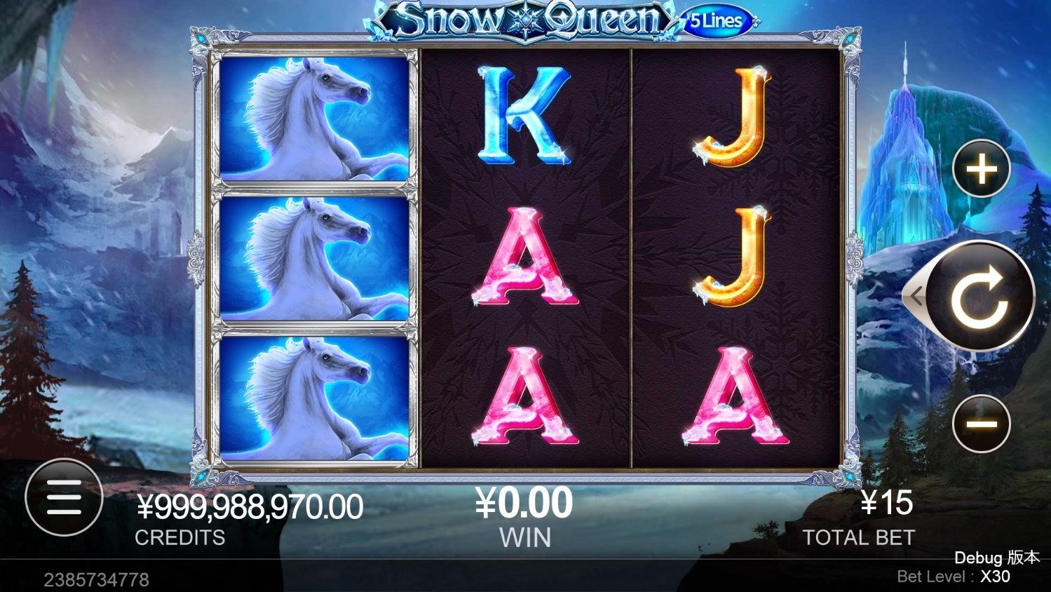 Snow Queen Slot Gameplay
