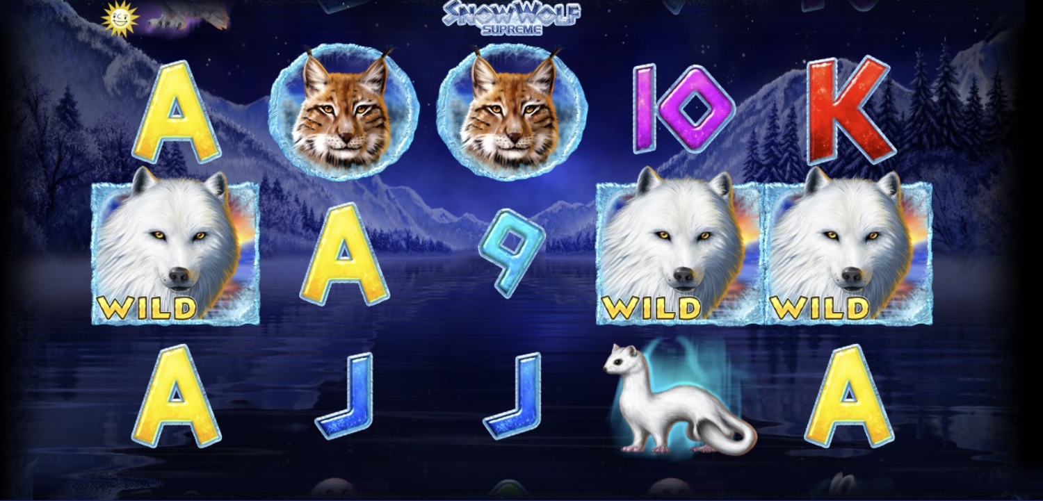 Snow Wolf Supreme Slot Gameplay