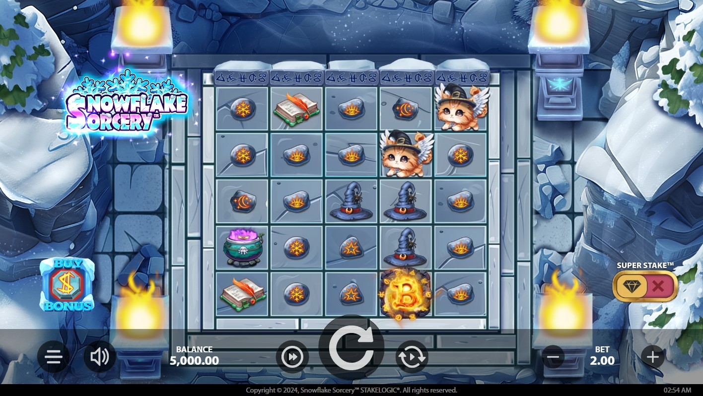 Snowflake Sorcery Slot Gameplay