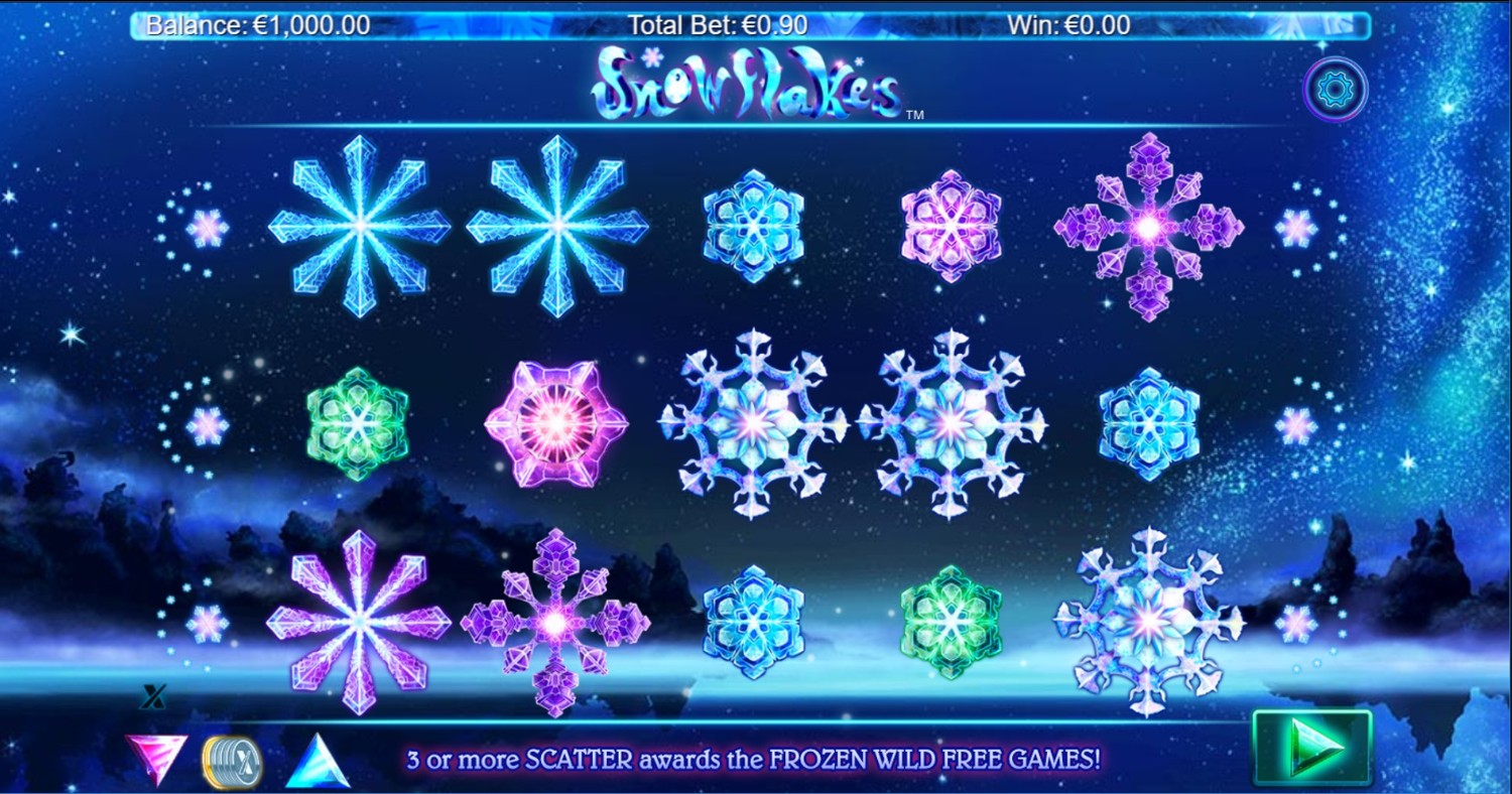Snowflakes Slot Gameplay
