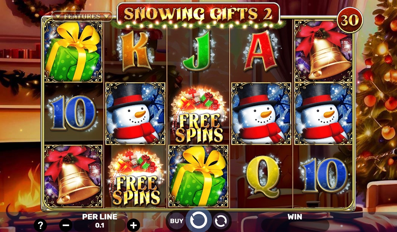 Snowing Gifts 2 Slot Gameplay