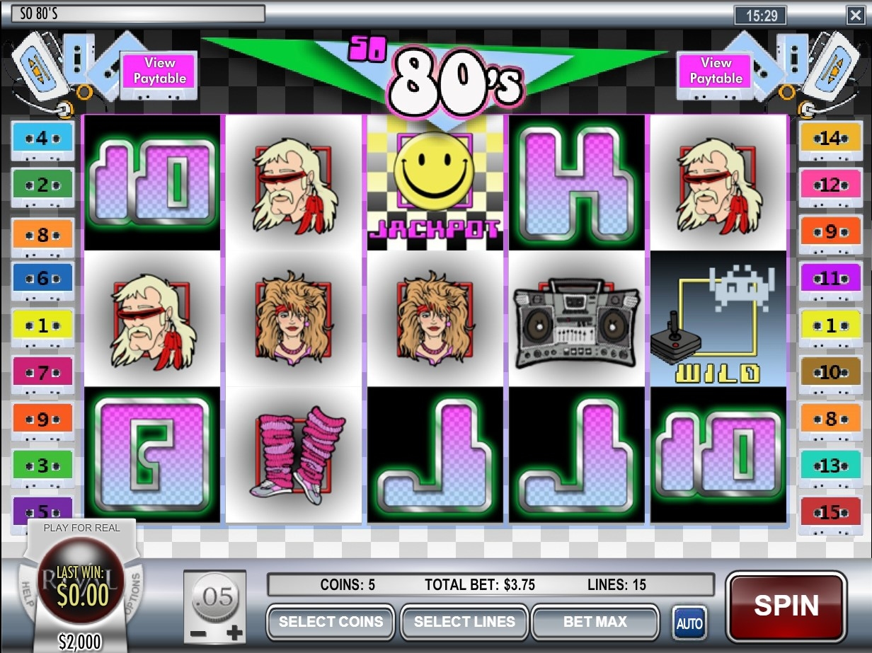 So 80's Slot Gameplay