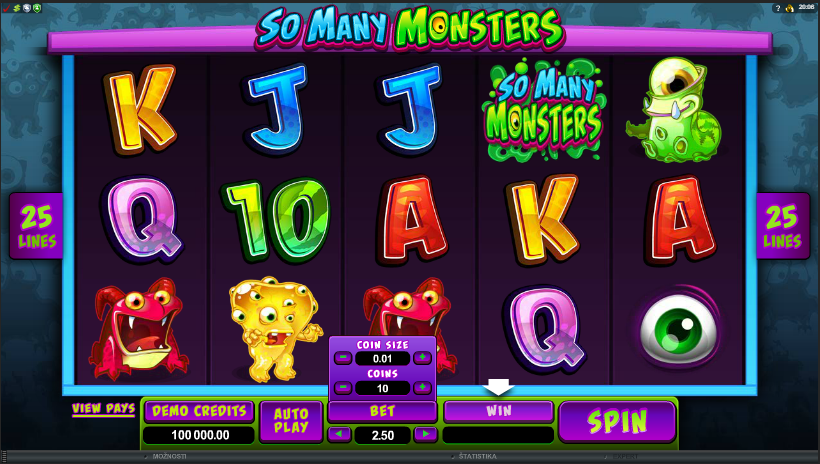 So Many Monsters Slot Gameplay