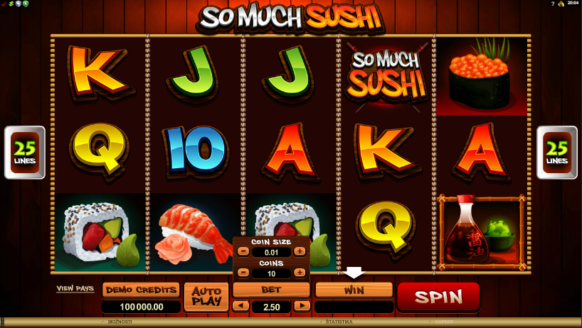 So Much Sushi Slot Gameplay