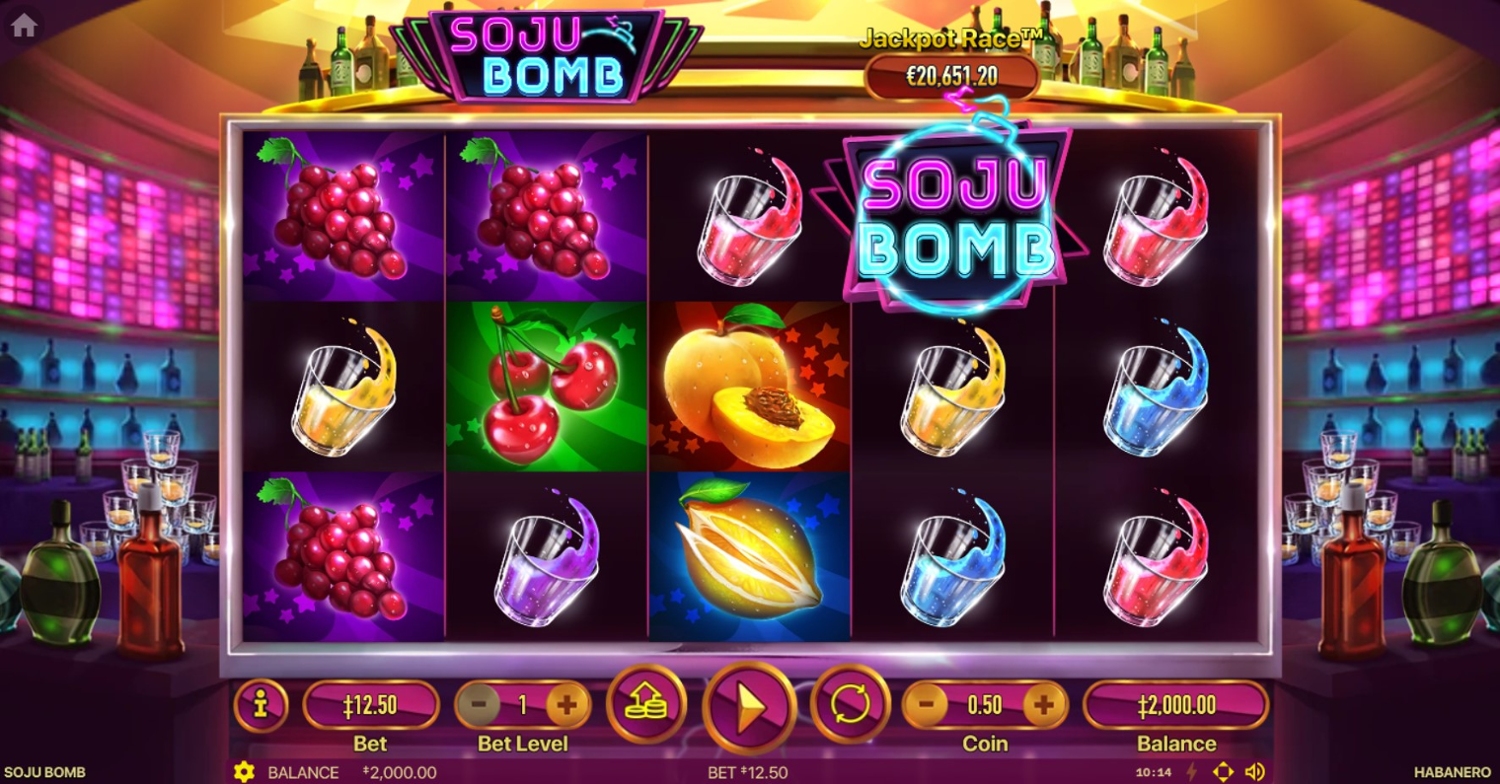 Soju Bomb Slot Gameplay