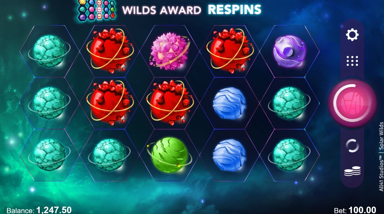 Solar Wilds Slot Gameplay