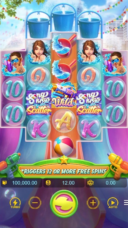Songkran Splash Slot Gameplay