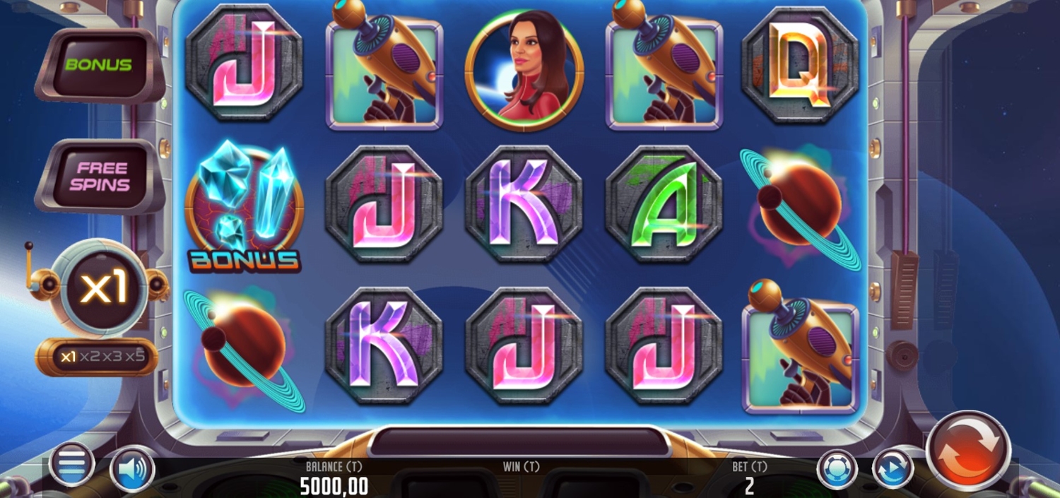 Sonia Monroy El Planeta de las Gemas Slot Gameplay