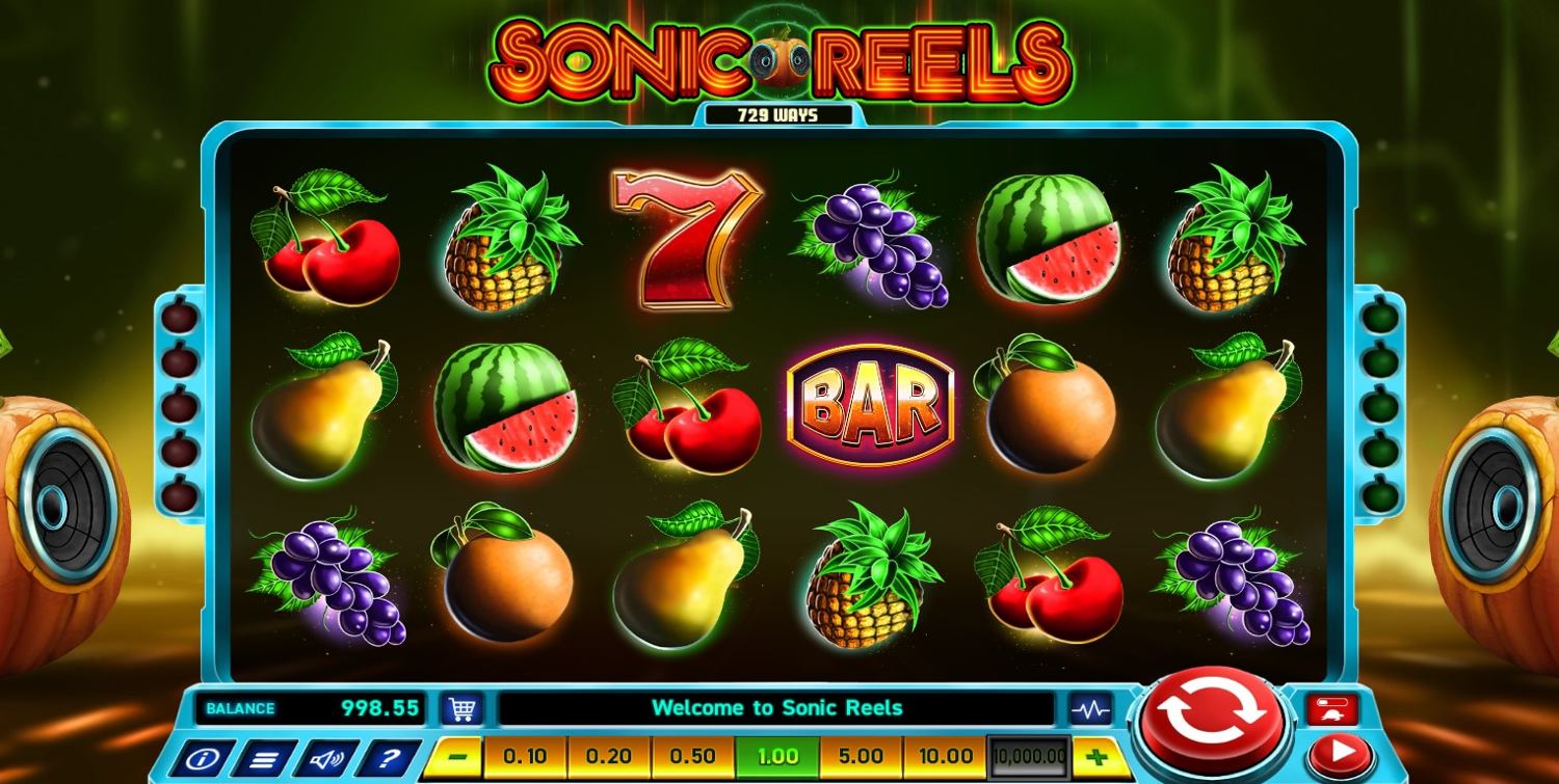 Sonic Reels Slot Gameplay