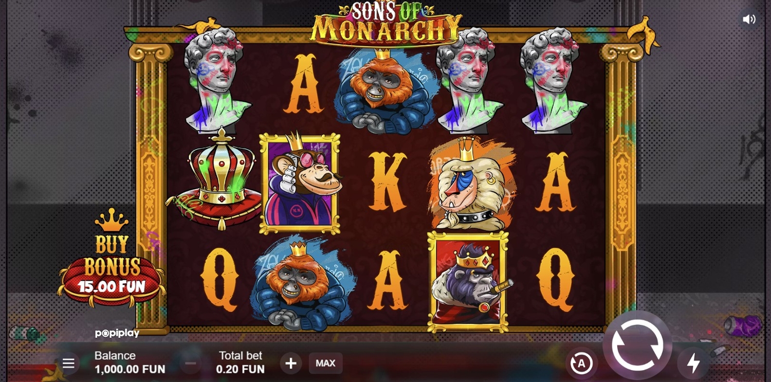 Sons of Monarchy Slot Gameplay