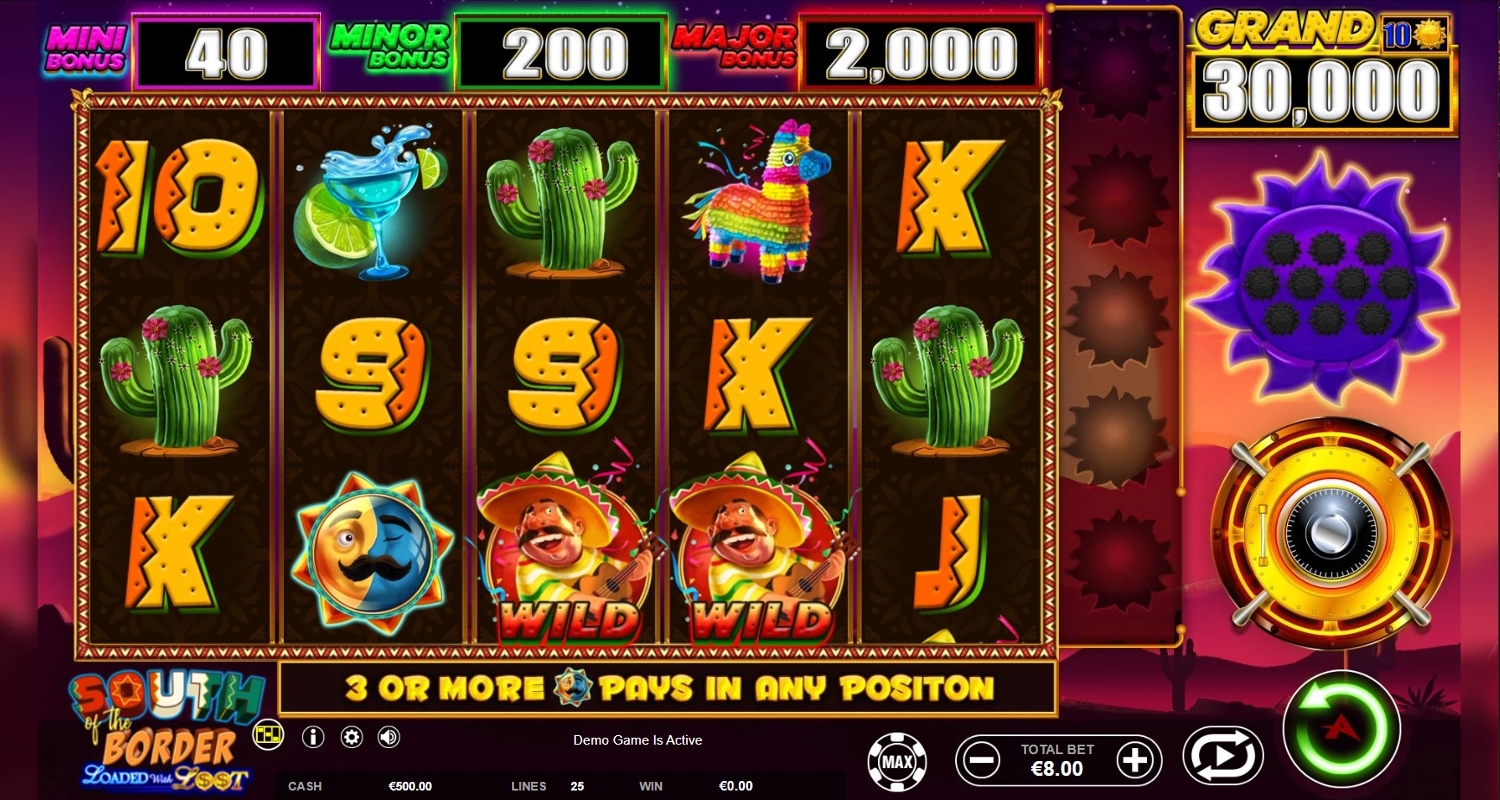 South of the Border Slot Gameplay