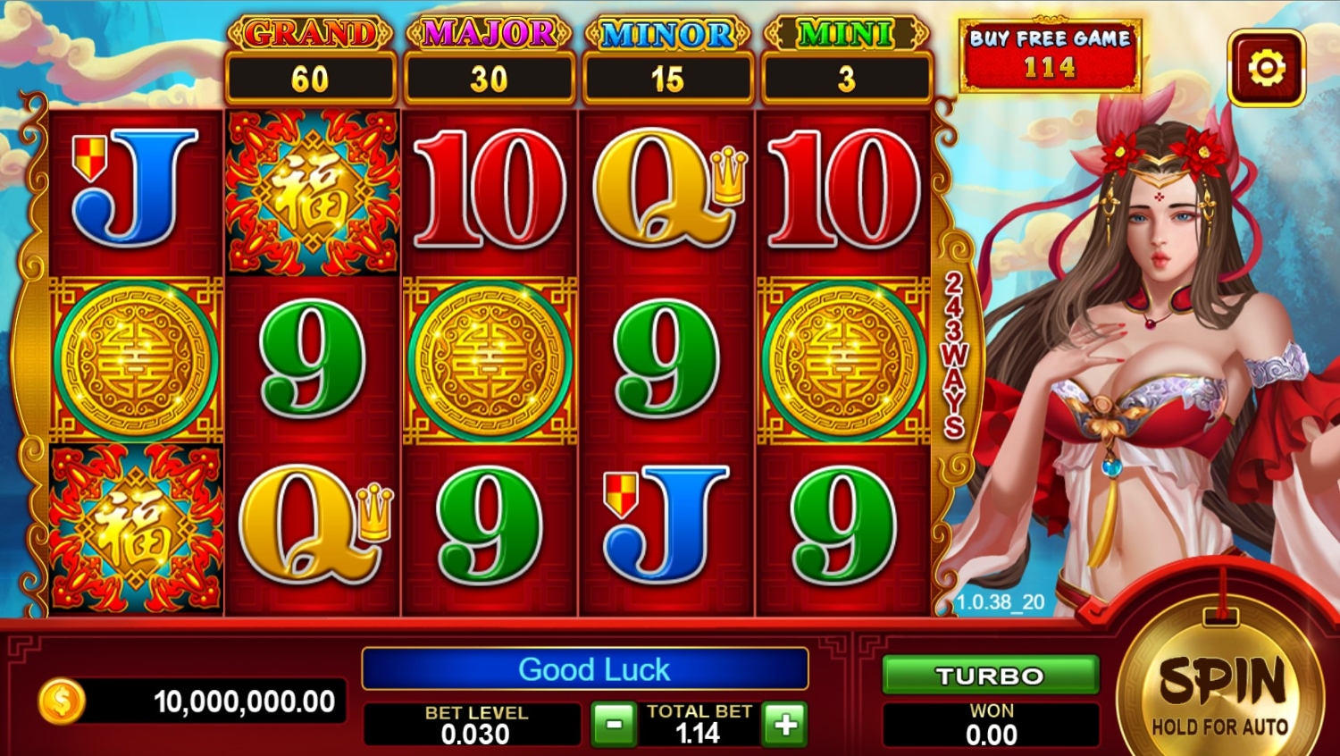 Southern Queen Slot Gameplay