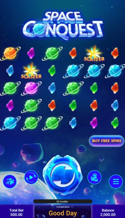 Space Conquest Slot Gameplay
