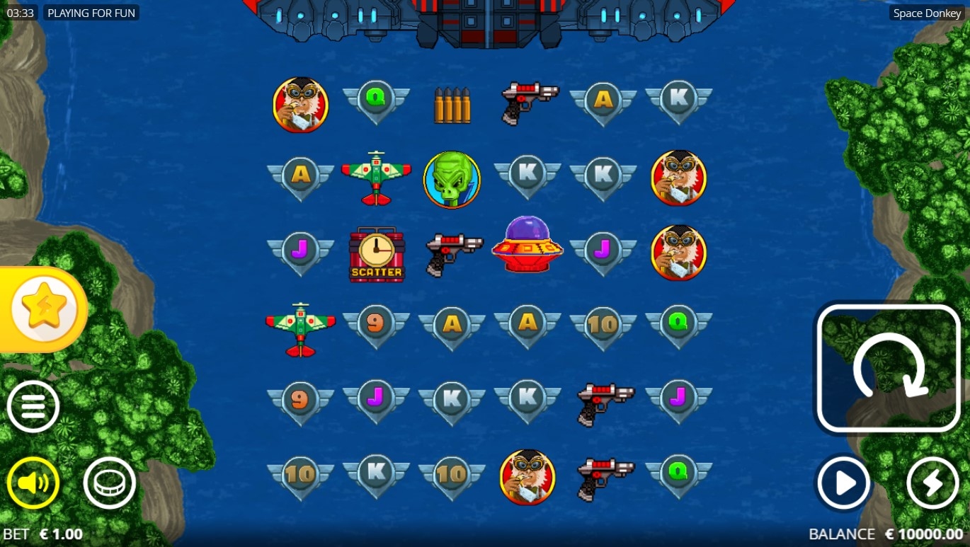 Space Donkey Slot Gameplay