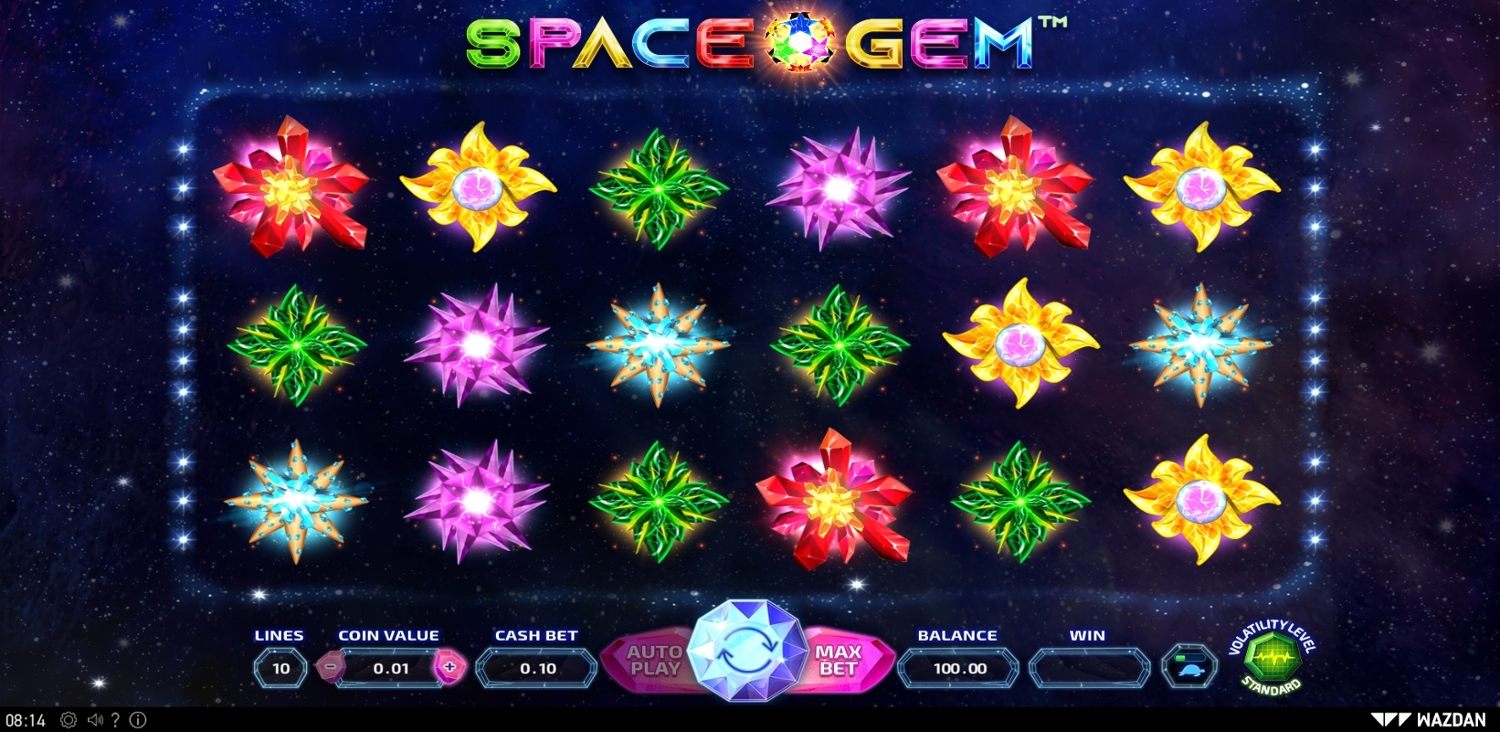 Space Gem Slot Gameplay