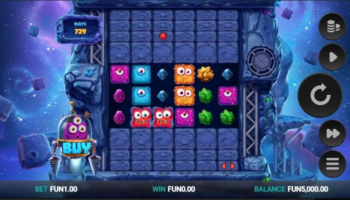Space Miners Slot Gameplay