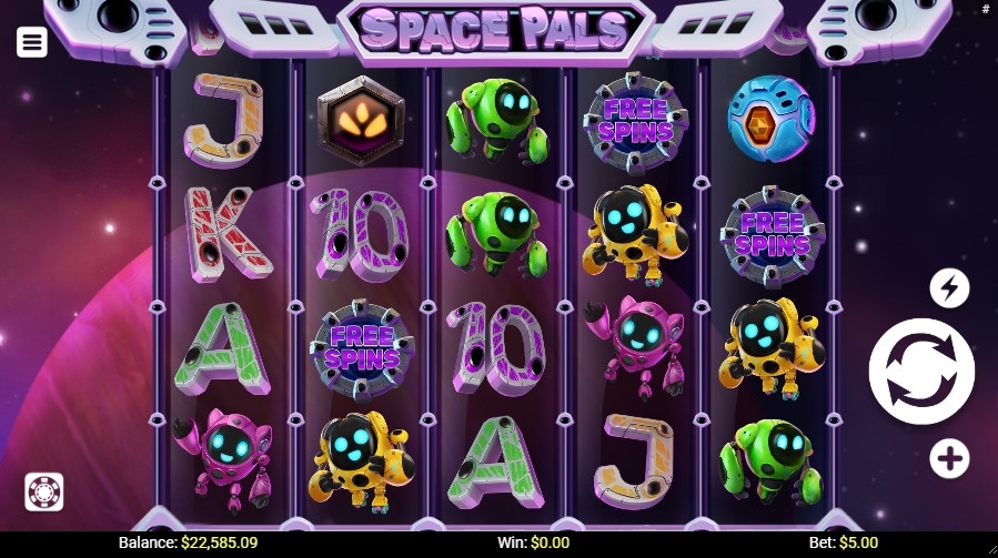 Space Pals Slot Gameplay