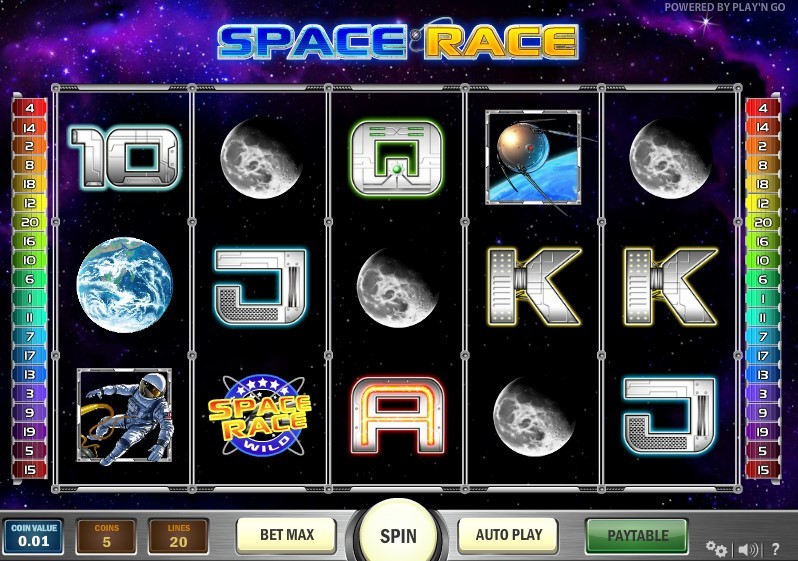 Space Race Slot Gameplay