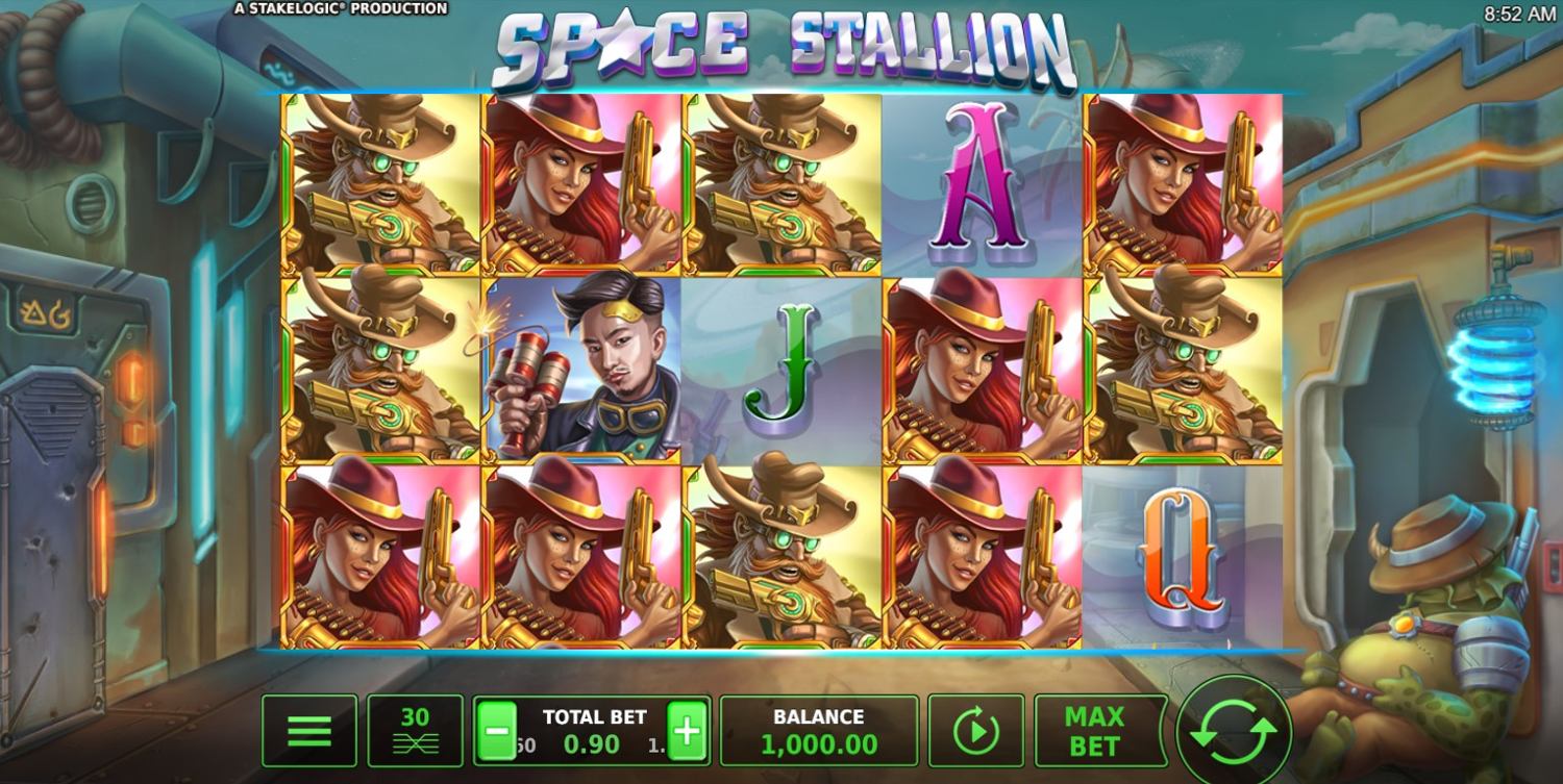 Space Stallion Slot Gameplay