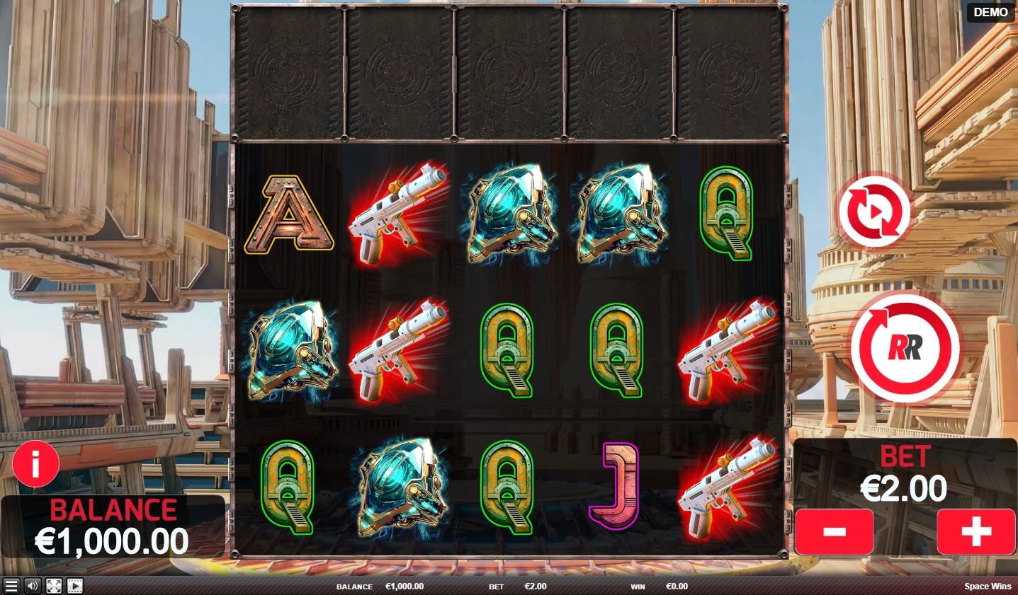 Space Wins Slot Gameplay