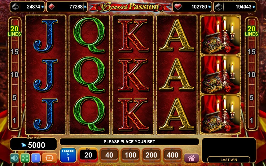 Spanish Passion Slot Gameplay