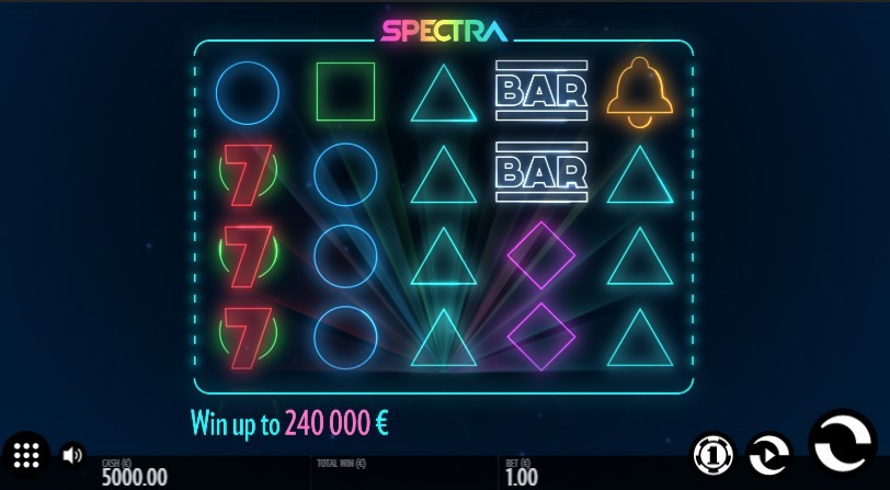 Spectra Slot Gameplay