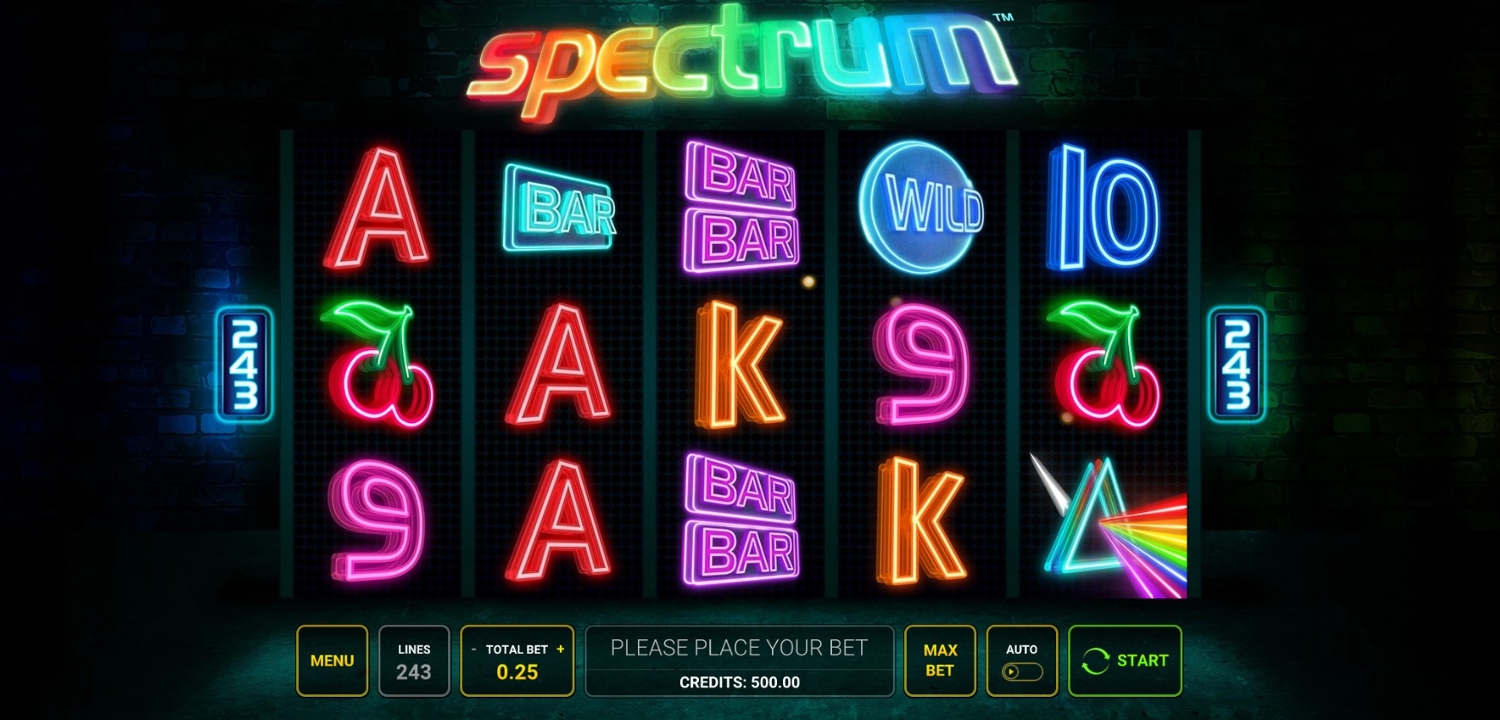 Spectrum Slot Gameplay