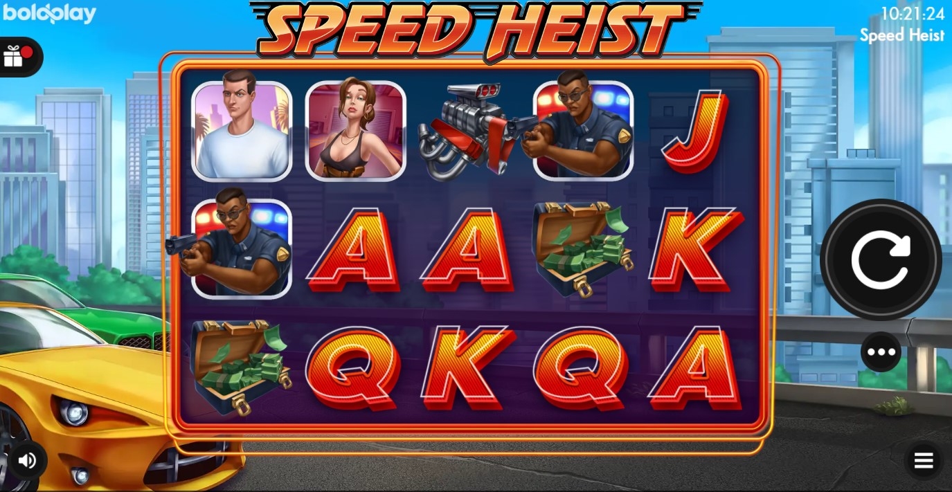 Speed Heist Slot Gameplay