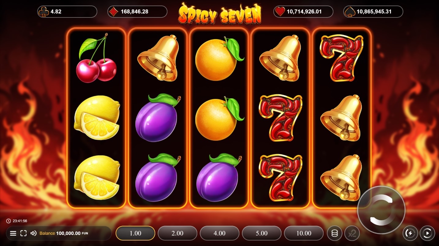 Spicy Seven Slot Gameplay