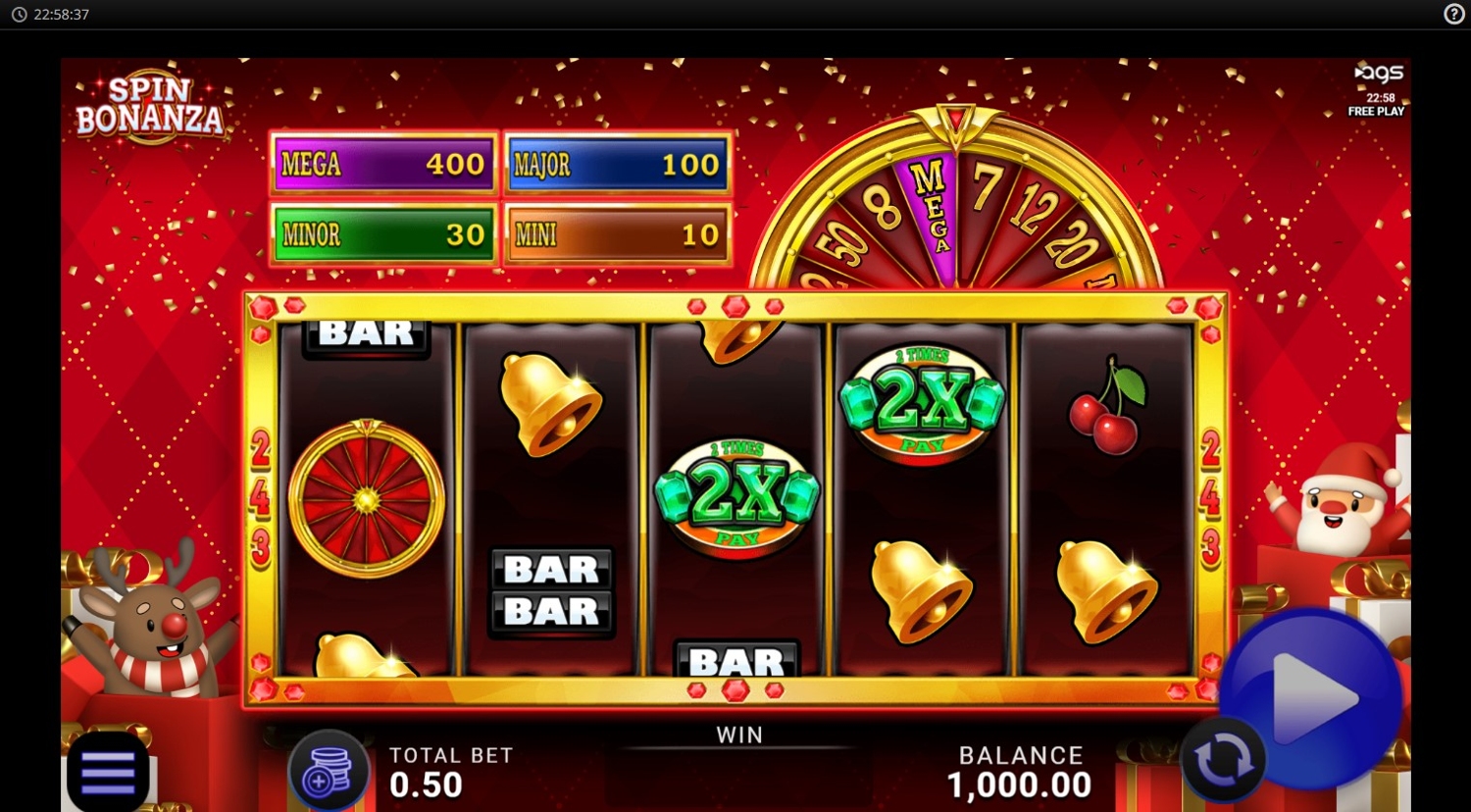 Spin Bonanza Slot Gameplay