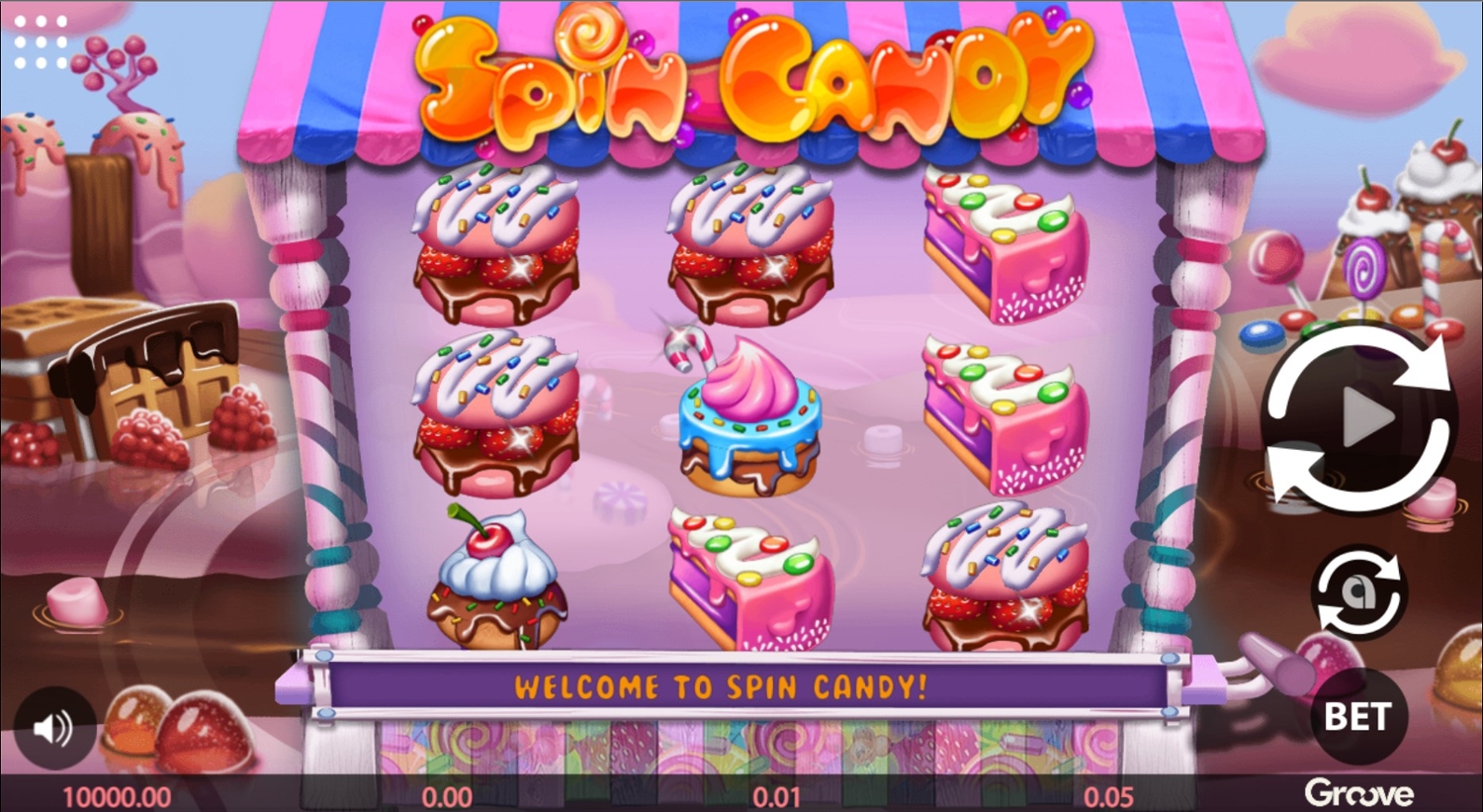 Spin Candy Slot Gameplay