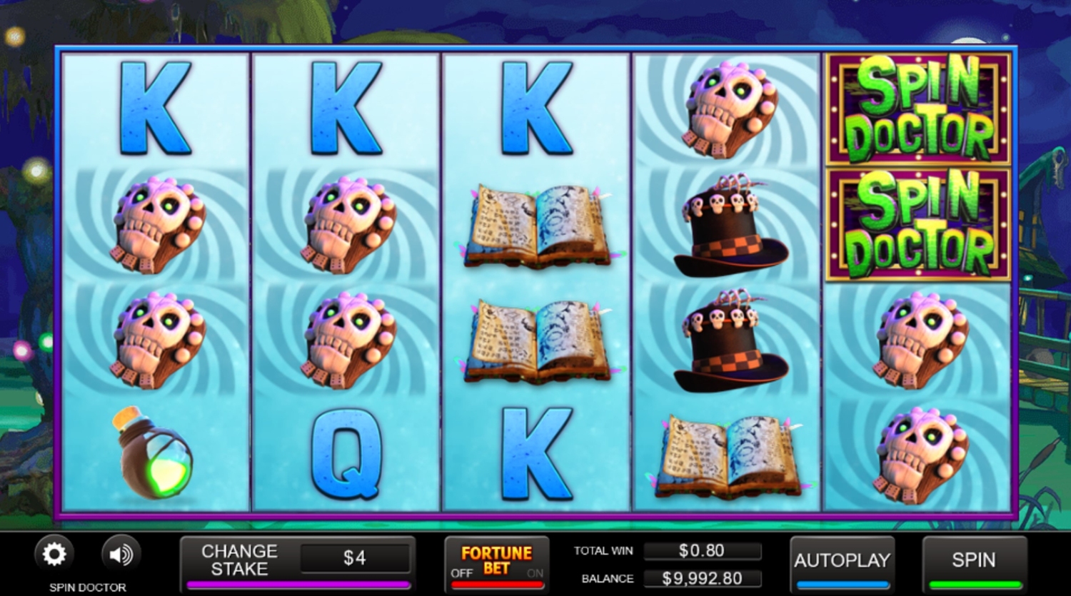 Spin Doctor Slot Gameplay