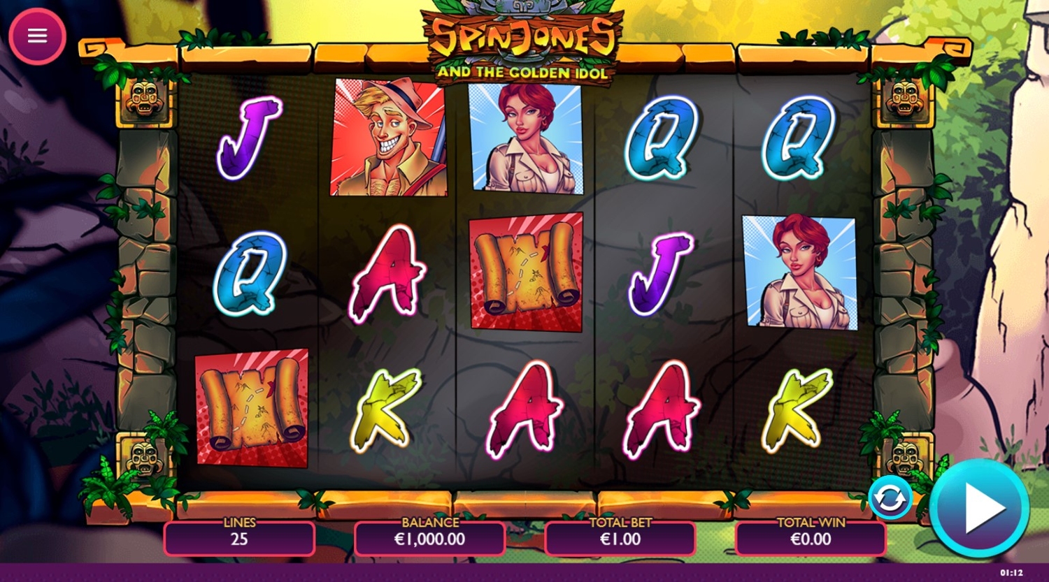 Spin Jones and the Golde Slot Gameplay