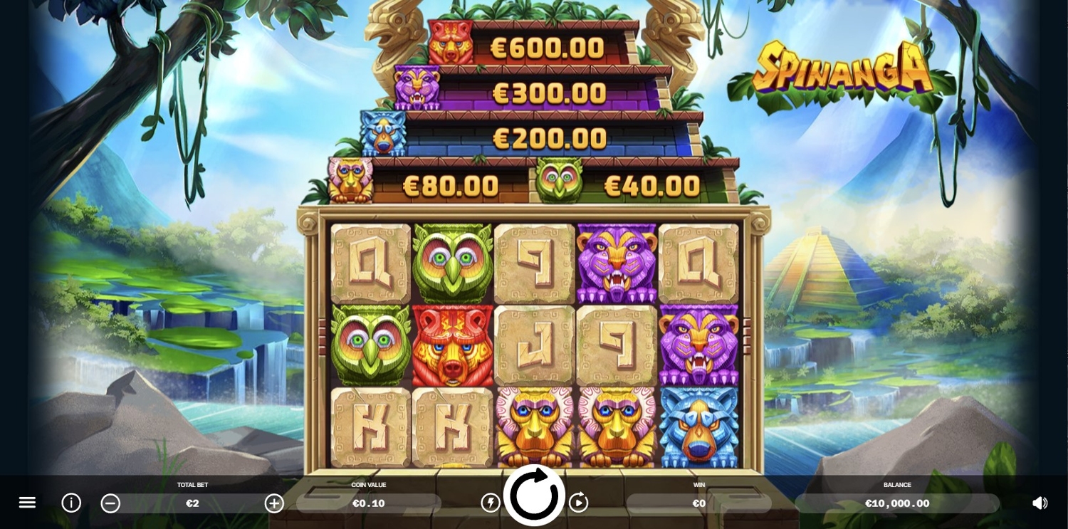 Spinanga Slot Gameplay