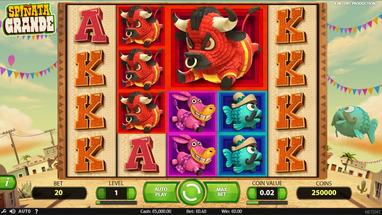 Spinata Grande Slot Gameplay