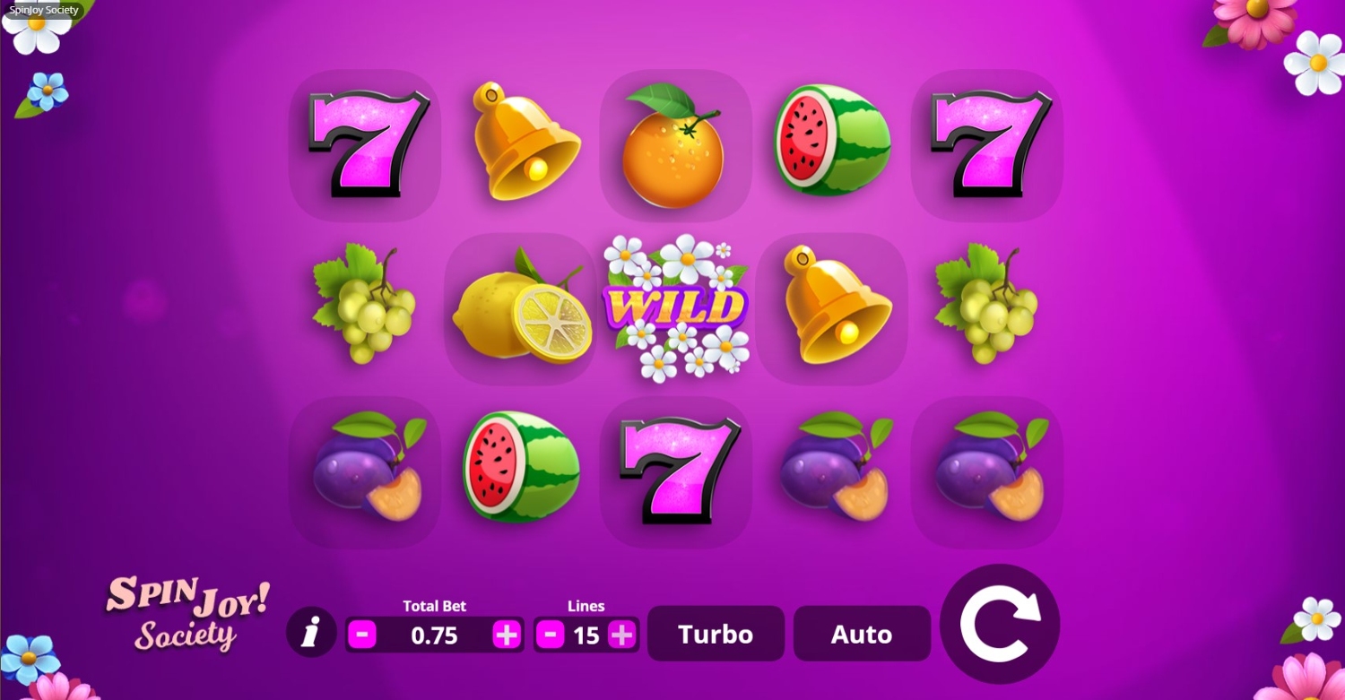 Spinjoy Society Slot Gameplay