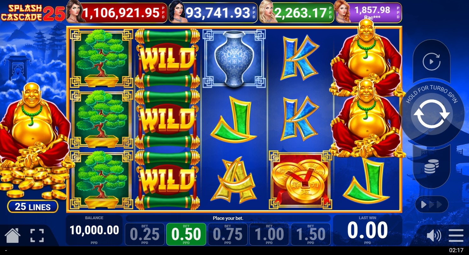 Splash Cascade 25 Slot Gameplay