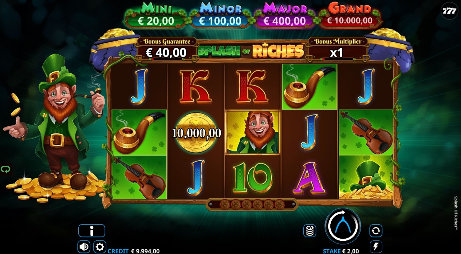 Splash of Riches Slot Gameplay