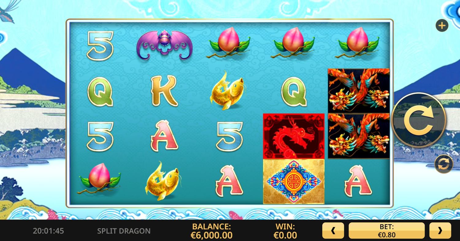 Split Dragon Slot Gameplay