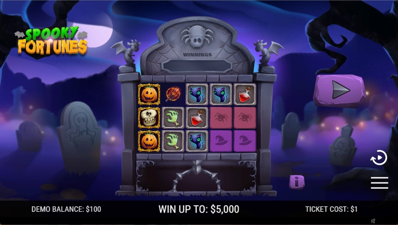 Spooky Combos Slot Gameplay