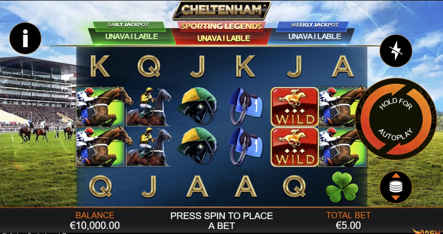 Sporting Legends: Cheltenham Slot Gameplay