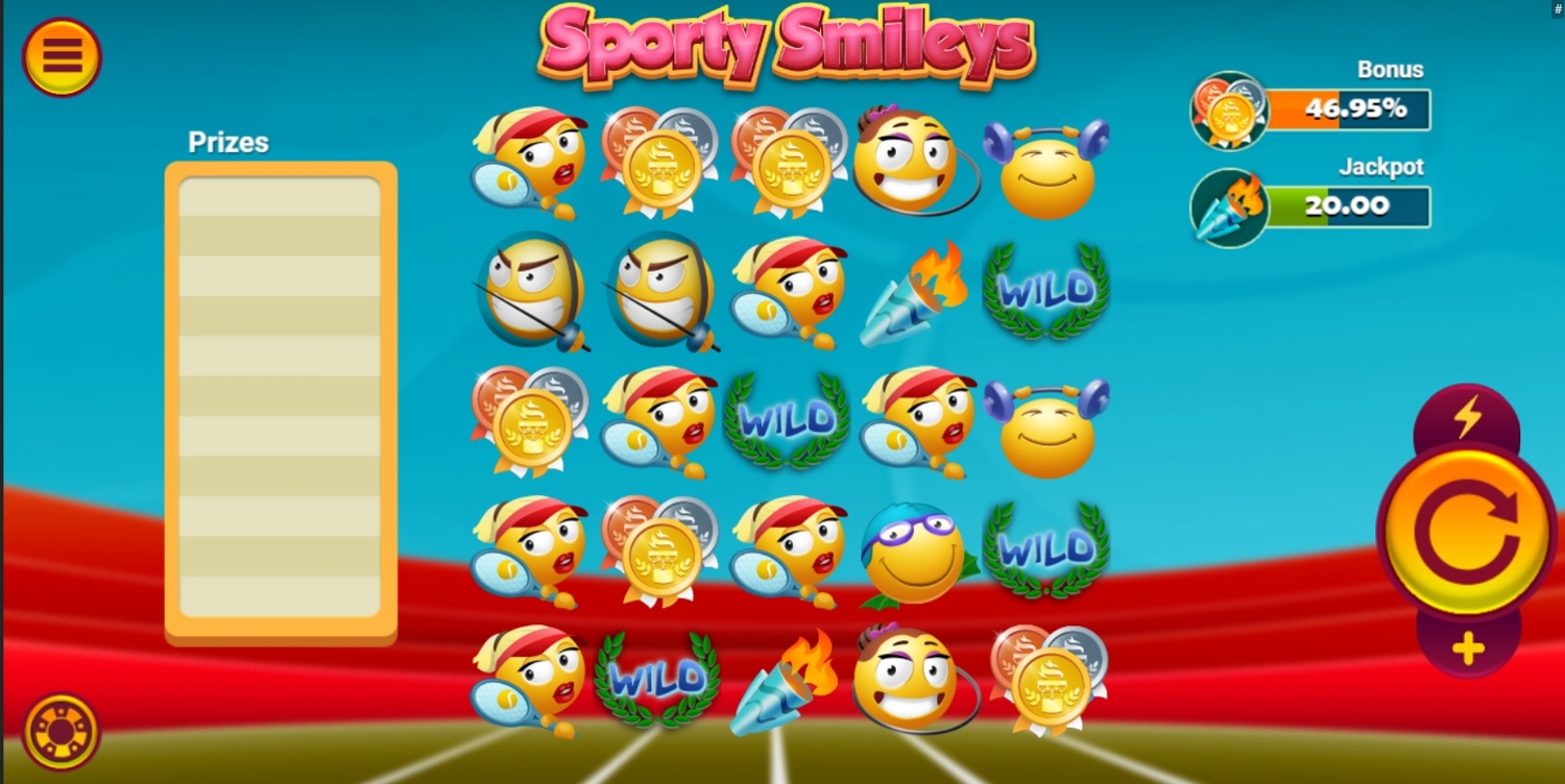 Sporty Smileys Slot Gameplay