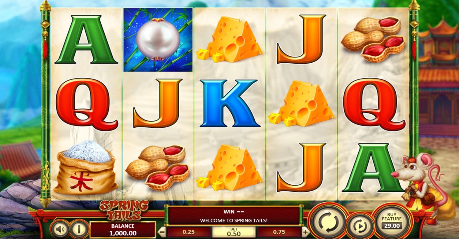 Spring Tails Slot Gameplay