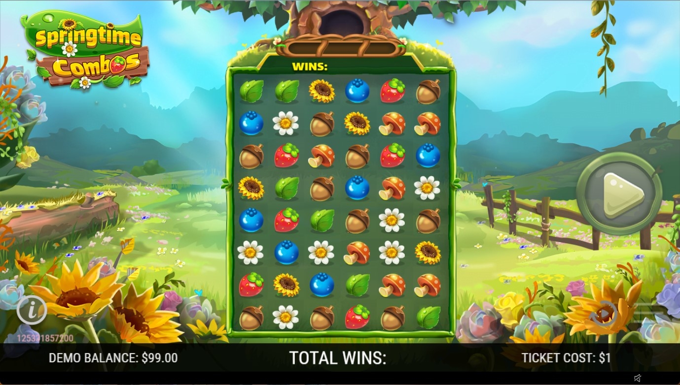 Springtime Combos Slot Gameplay
