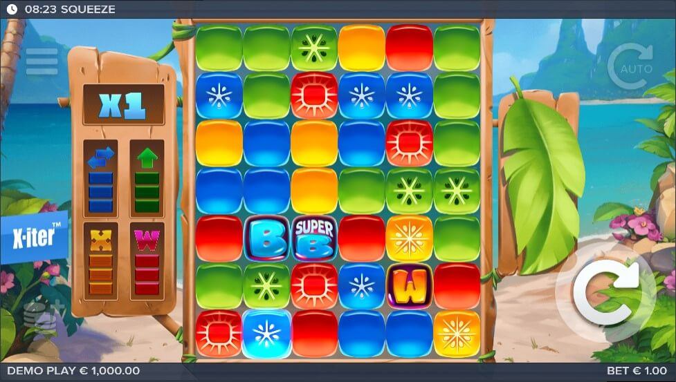 Squeeze Slot Gameplay