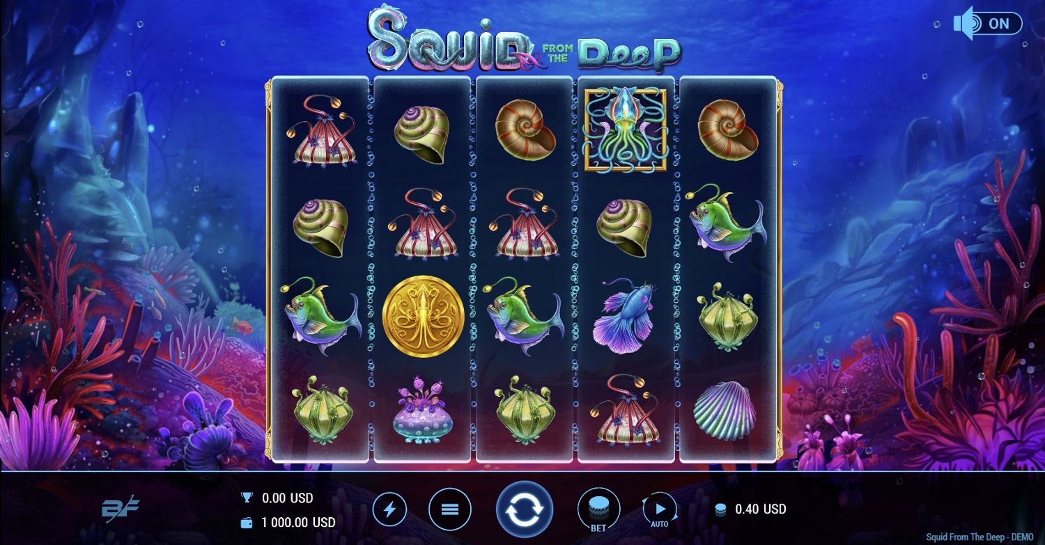 Squid From the Deep Slot Gameplay