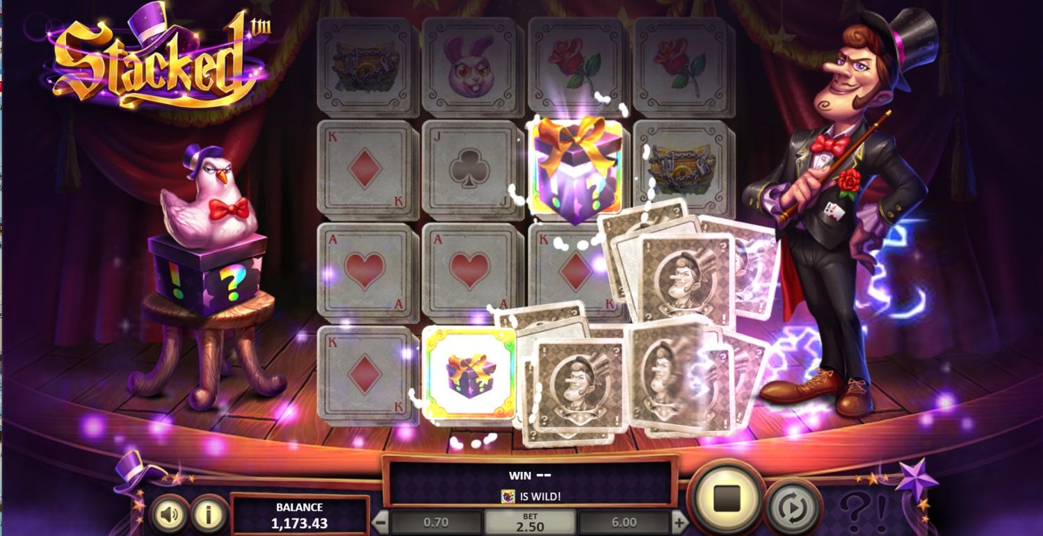 Stacked Slot Gameplay