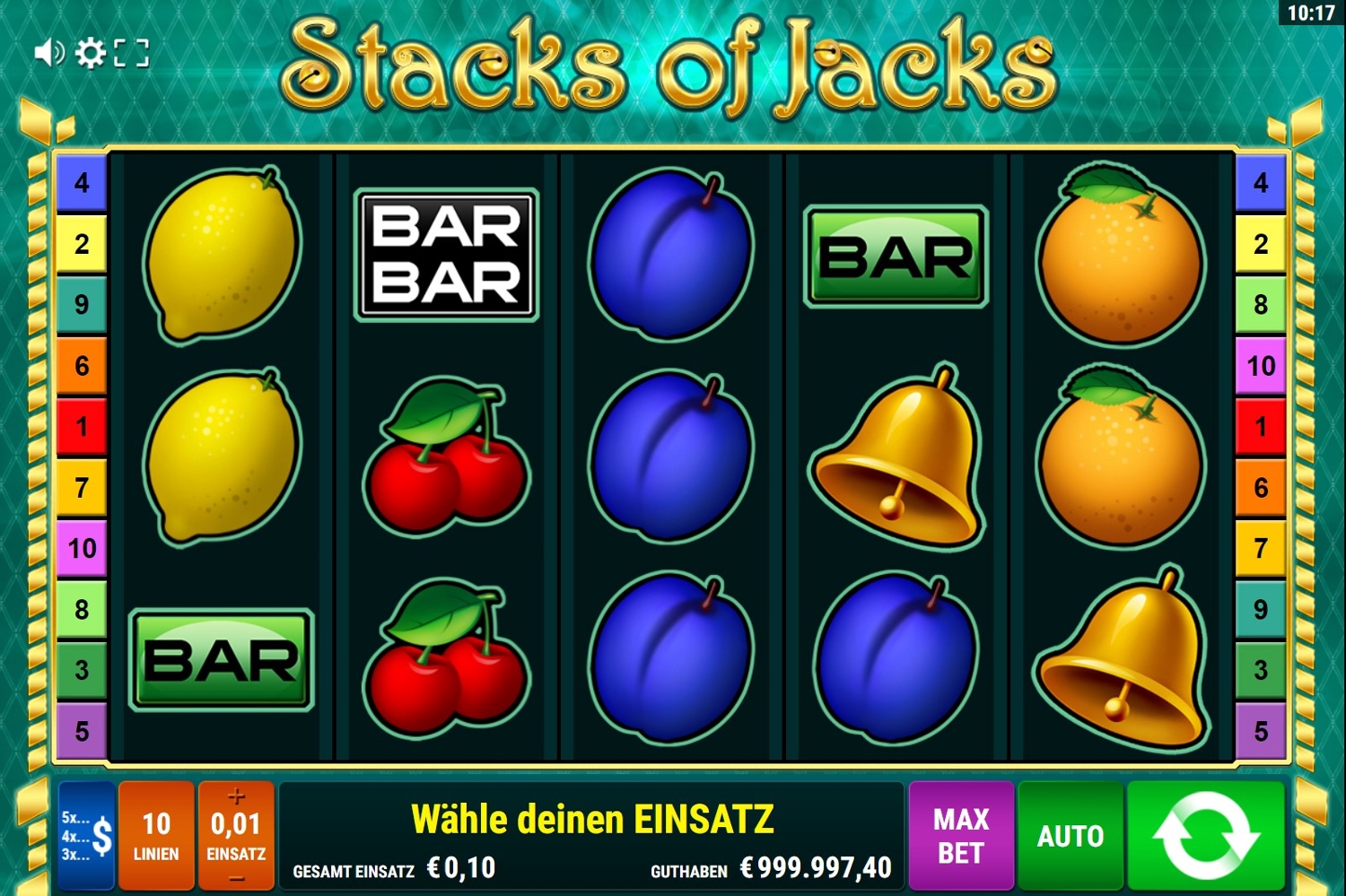 Stacks of Jacks Slot Gameplay